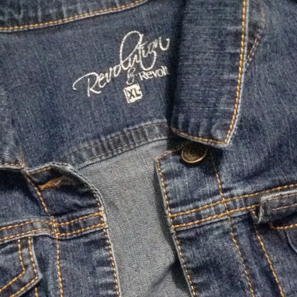 BLUE DENIM JEAN JACKET - Picture 3 of 3